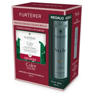 René Furterer Color Glow Mask 200ml + Gift Style Hairspray 100ml