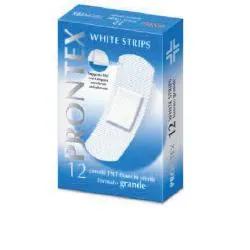 Safety Prontex White Strips Cerotti Bianchi Grandi 12 Pezzi