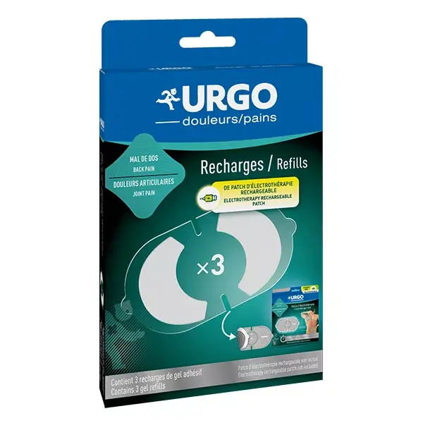 Urgo Electrotherapy Patch Refills 3 Units