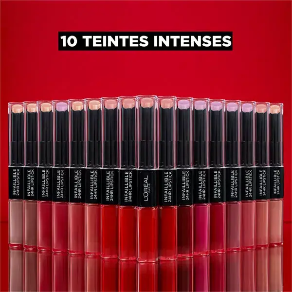 L'Oréal Paris Infaillible 24h Lipstick Duo N°214 Raspberry For Life 5,6ml