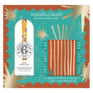 Roger&Gallet Orange Wood Benefital Scented Water Gift Set 100ml + diffusore