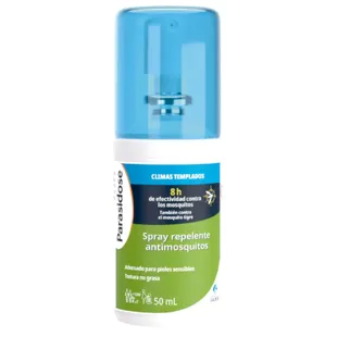 Parasidose Anti-Mosquito Repellent Spray 8h 50 ml