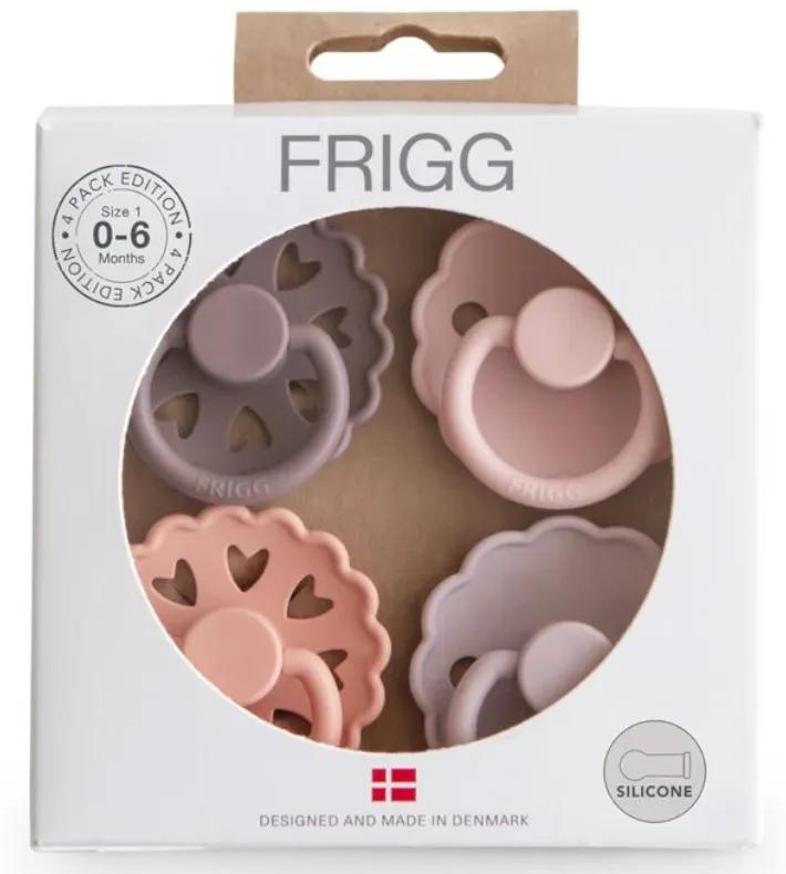 Sucettes en silicone Frigg Mixte Sunset Bliss +0m 4 unités