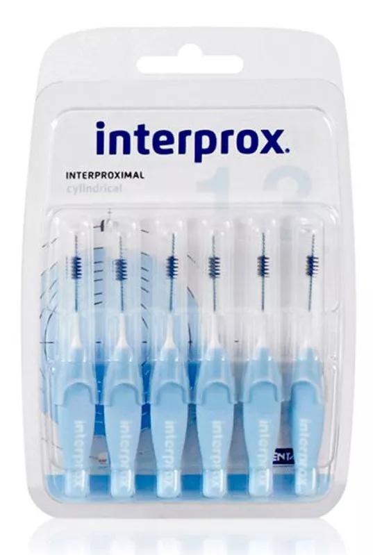 Dentaid Interprox Cepillos Interdentales Cilíndricos 1,3mm 6 Uds