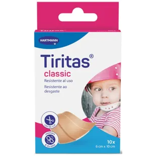 Band-Aids Clássicos Contínuos 6x10 cm 10 unidades