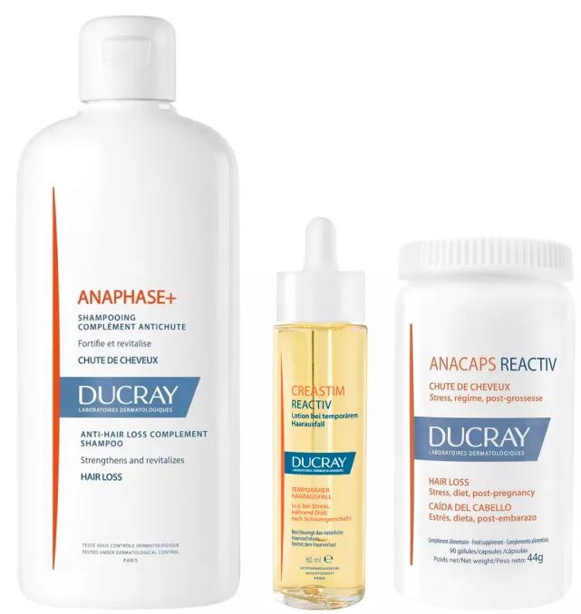 Ducray Reactional or Postpartum Anti-Hair Loss Pack