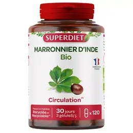 Superdiet Marronnier d'Inde Bio 120 gélules