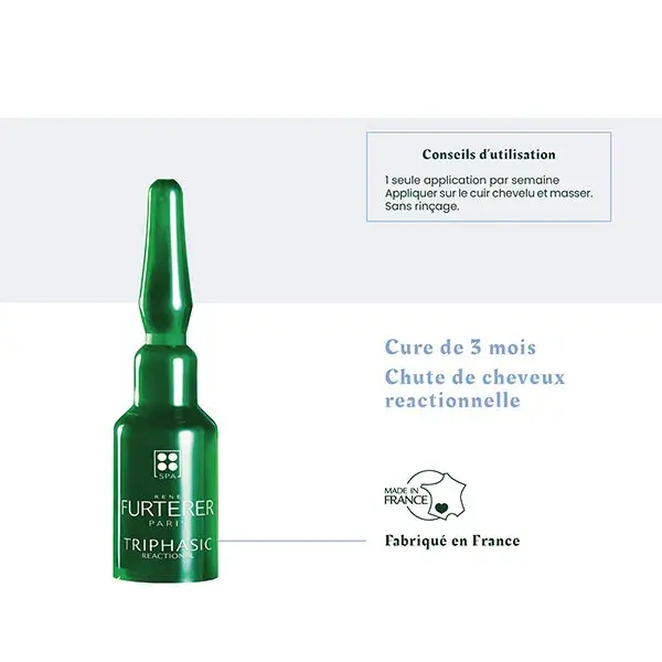 René Furterer Triphasic Reactional Coffret ampoules 12x5ml