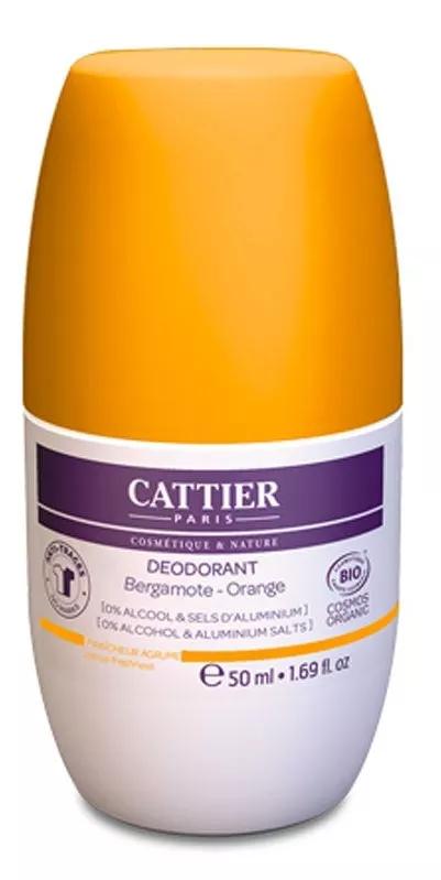 Cattier Desodorante Roll-On Frescor Cítrico 50 ml