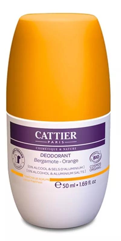 Cattier Déodorant Roll-On Fraîcheur Agrumes 50 ml