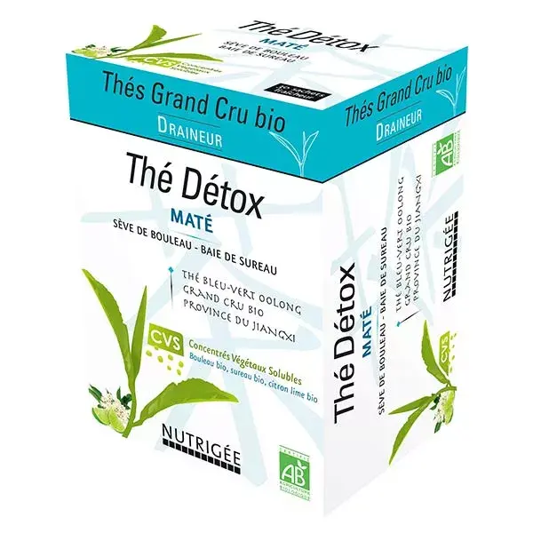 Nutrigee tea detox mate bio 30 sachets freshness