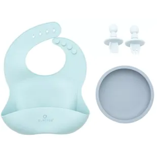 Olmitos Vajilla de Silicona Blue 4 piezas