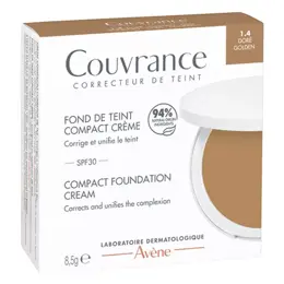 Avene Couvrance Crème de teint compacte Fini semi-mat Doré 8,5 gr