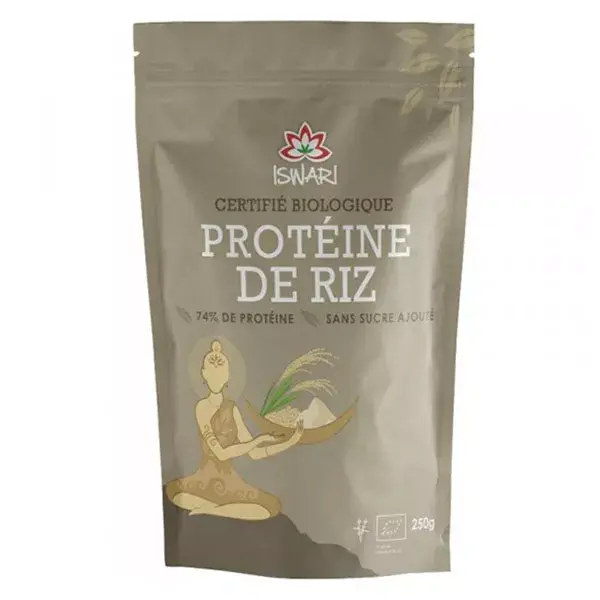 Iswari Rice Protein in Organic Powder 250g