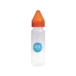 dBb Remond Biberon Régul'Air Orange Translucide 270ml