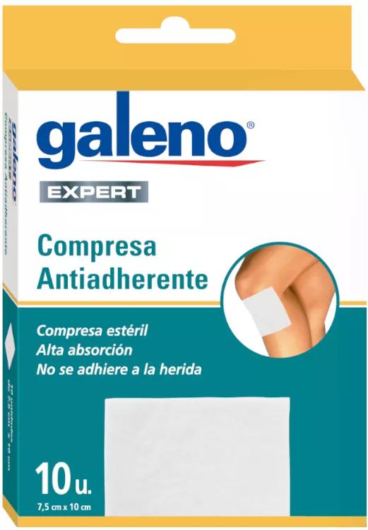 Galeno Expert Antihaft-Kompresse 7,5 cm x 10 cm, 10 Einheiten