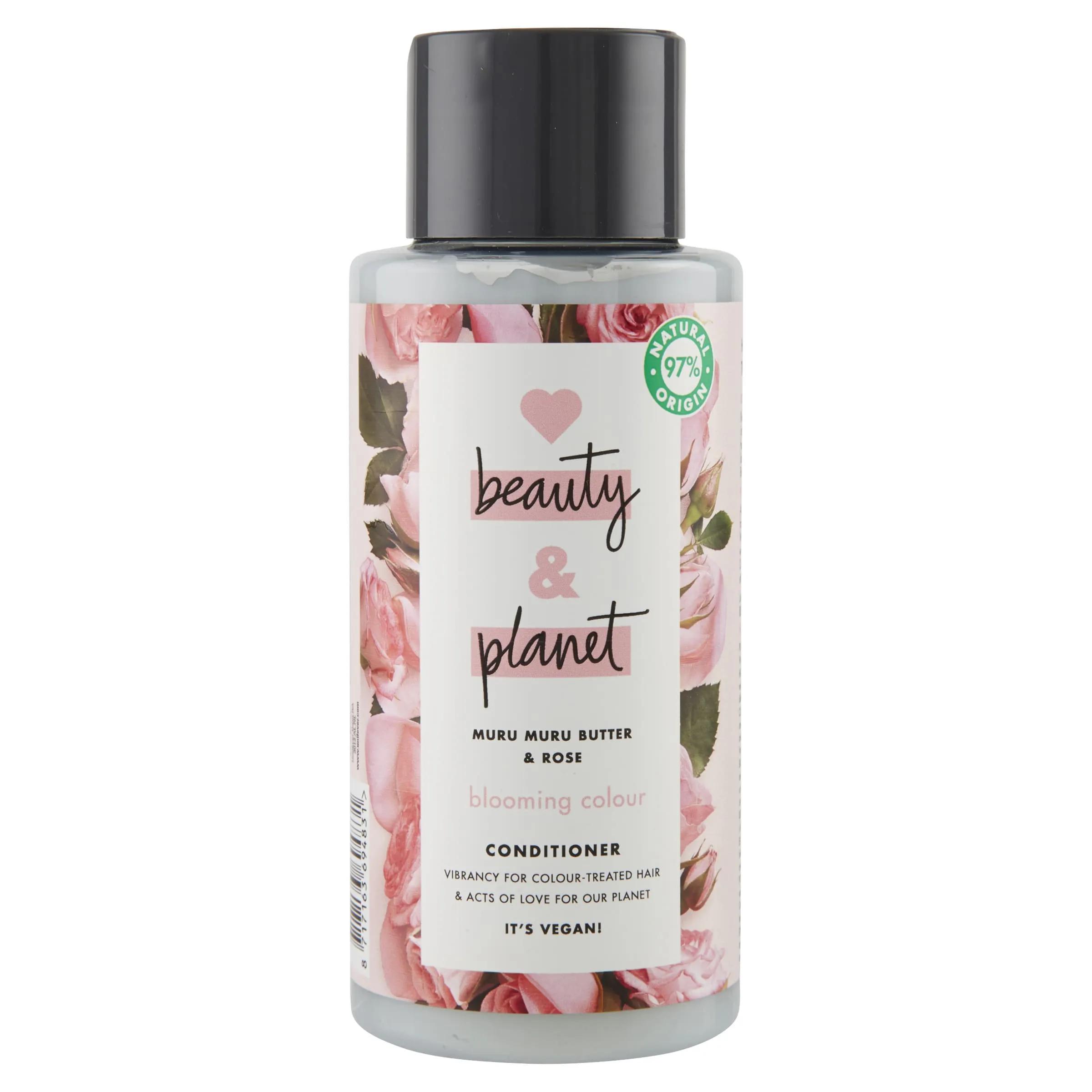 Love Beauty and Planet Burro di Murumuru e Fiore di Rosa Balsamo Per Capelli Colorati 400 ml