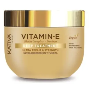 Kativa Vitamin E Mascarilla Biotin Bambú 300 ml