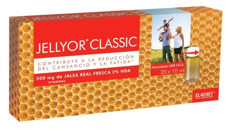 Eladiet Jellyor geleia Real Classic 20 monodoses de 10ml