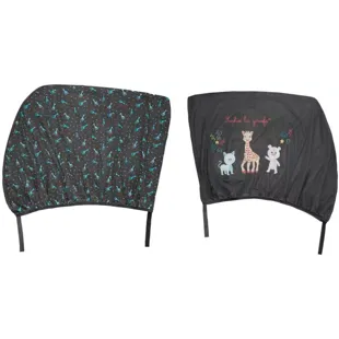 Sophie la girafe Housses de pare-soleil de voiture 2 unités