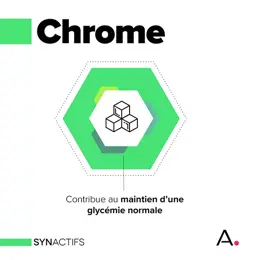 Aragan - Synactifs - Chromactifs® - Métabolisme - Vitamines B3 & B6 - 60 gélules