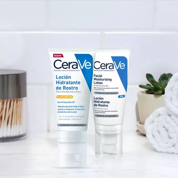 Cerave Hydraterende Gezichtslotion SPF50 52ml