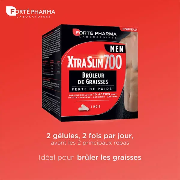 Forté Pharma Xtrasilm 700 Men 120 comprimidos
