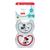 Nuk Ciuccio Space Silicone +0m Minnie Lotto di 2