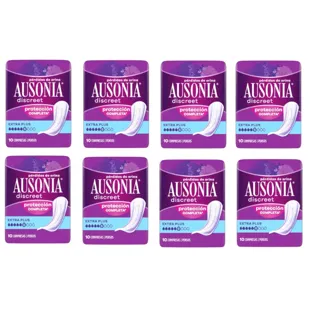 Ausonia Discreet Extra Plus Incontinence Pads for Women 8x10 units