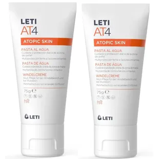 Leti AT4 Windelcreme Wasserpaste 2x75 gr