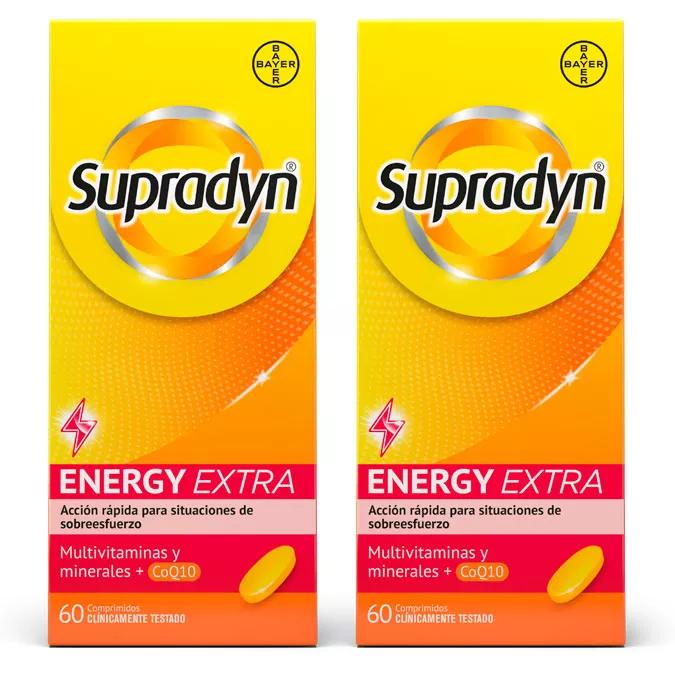 Supradyn Vitaminas e Energia Energy Extra Desporto 2x60 Comprimidos