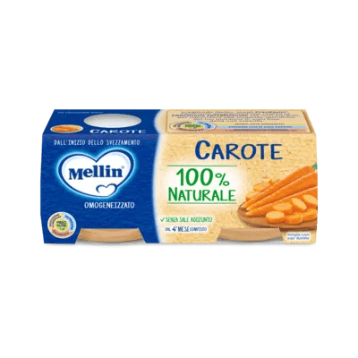 Mellin Omogeneizzato di Carote 2 x 80 g