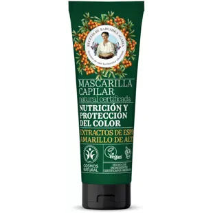 Green Agafia Masque Capillaire Naturel Nutrition et Protection de la Couleur 200 ml