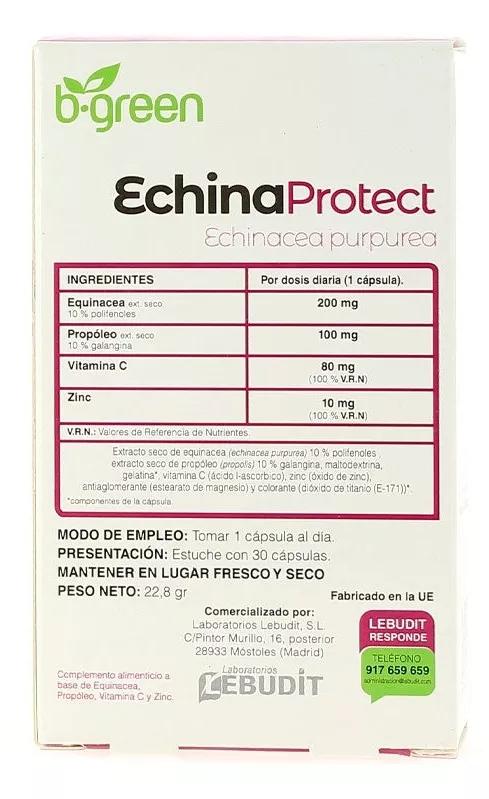 B-green Innolab Echinacea Protect Bgreen 30 Cápsulas