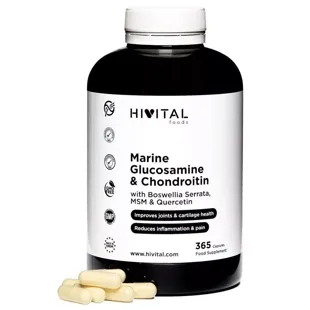 Hivital Glucosamine Marine avec Chondroïtine 365 Gélules
