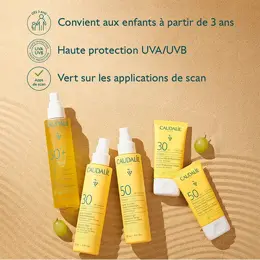 Caudalie Vinosun Protect Eau Solaire Très Haute Protection SPF50+ 150 ml