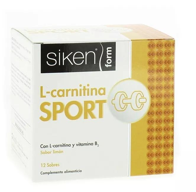 Siken form L-Carnitina Limón 12 sobres
