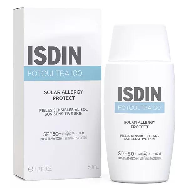 Isdin FotoUltra 100 Solar Allergy Fusion Fluid Crème Solaire SPF50+ 50ml