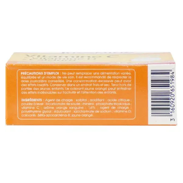 Juvamine Vitamin C Vitamin D Calcium 30 effervescent tablets