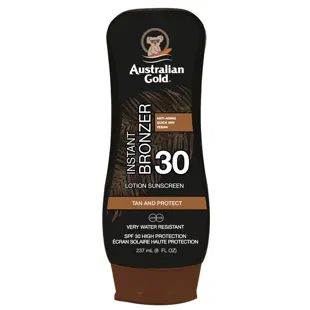Australian Gold Sun Lotion SPF30 with Instant Tanner 237 ml
