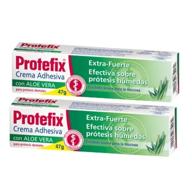 Protefix Crema Adhesiva Aloe Vera 2x47 gr