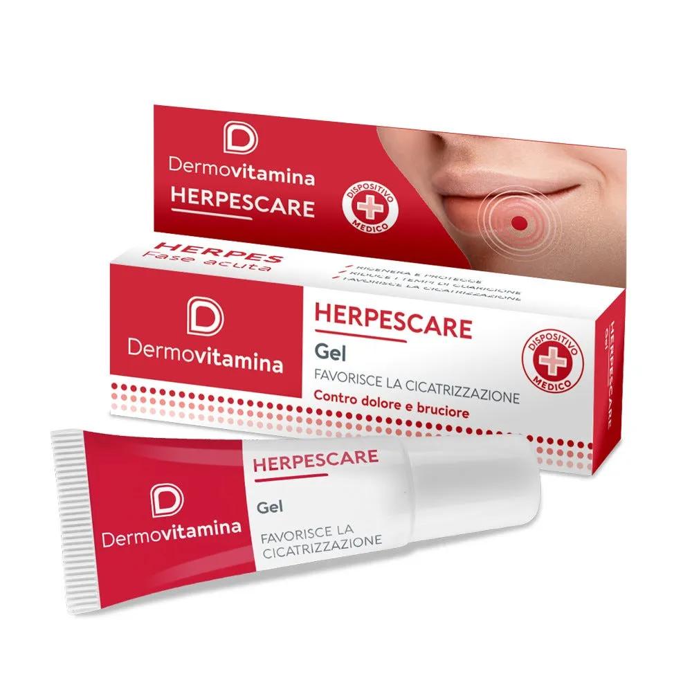 Dermovitamina Herpes Care Gel Cicatrizzante Labbra 8 ml