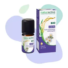 Naturactive Huile Essentielle Bio Ciste 5ml