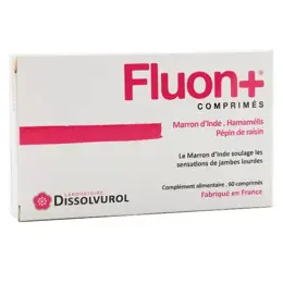 Dissolvurol Fluon+ 60 comprimés