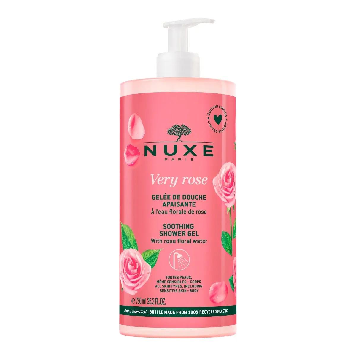 Nuxe Very Rose Gel Doccia Lenitivo Flacone 750ml