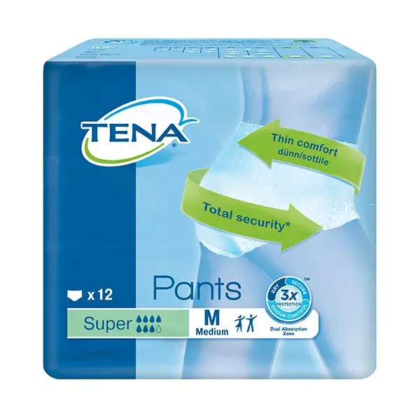 Tena Pants super medium 12 pieces