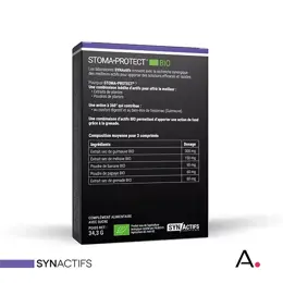 Aragan - Synactifs - StomaProtect® BIO - Confort Digestif - Guimauve - 14 comprimés