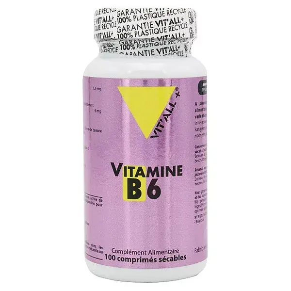 Vit'all+ Vitamine B6 100 comprimés sécables