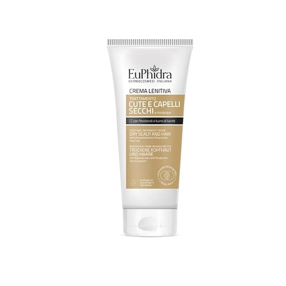 Euphidra Crema Lenitiva Cute e Capelli Secchi 200 ml