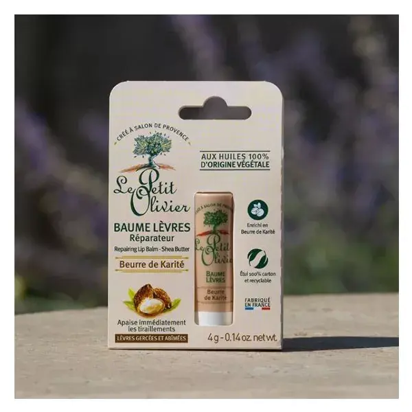 Le Petit Olivier - Repairing Lip Balm - Shea Butter 4g